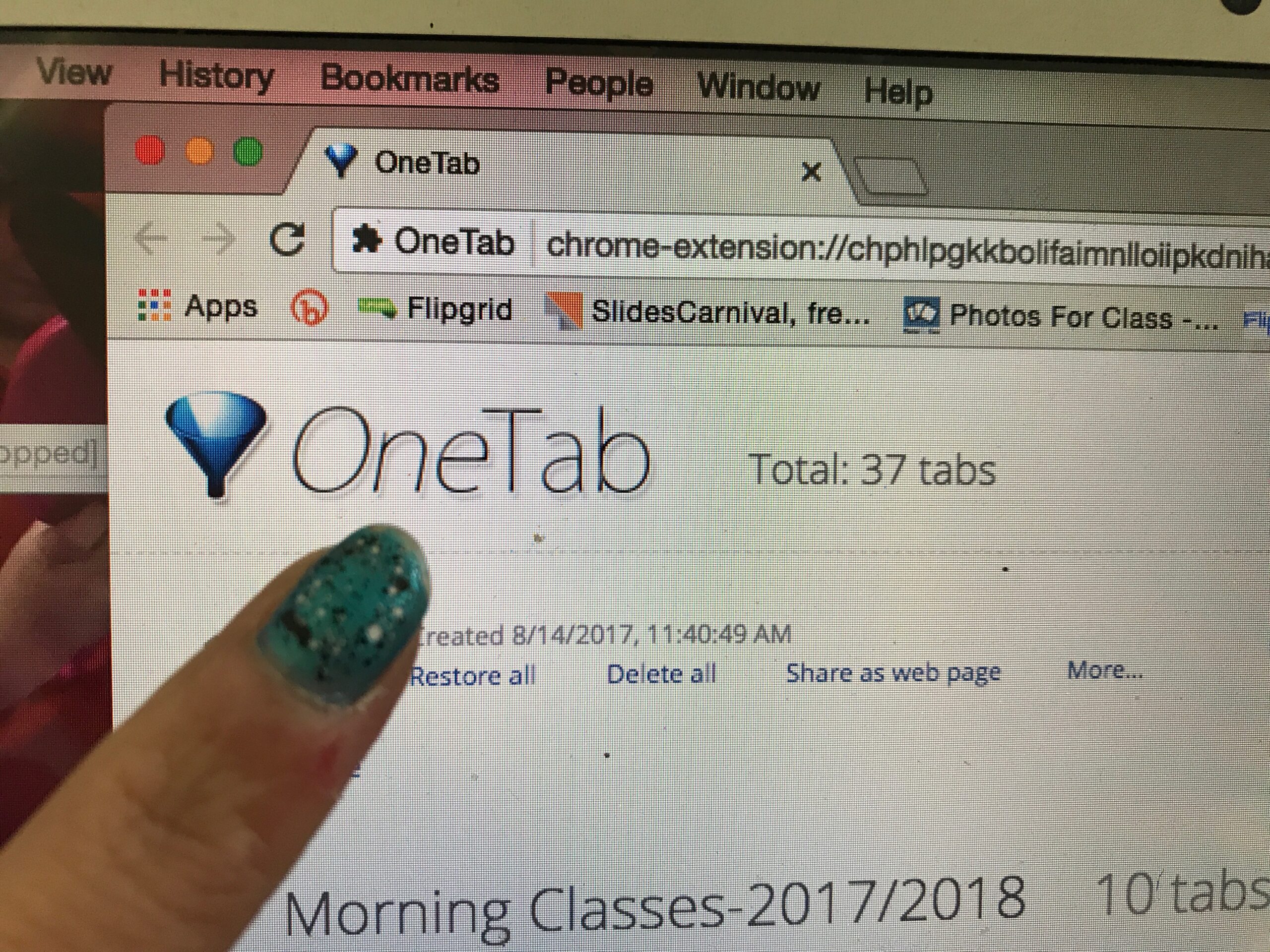 Tremendously Terrific Tips and Tricks Part 1: OneTab