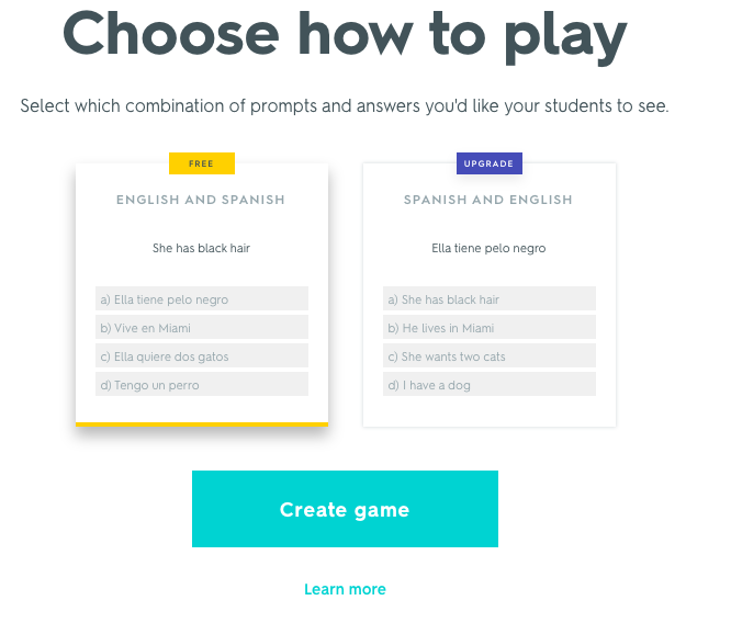 Quizlet Live! ODM! La Maestra Loca